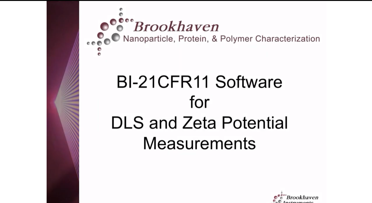 Introducing the Latest Version of our NanoBrook 21CFR Part 11 Compliance Software